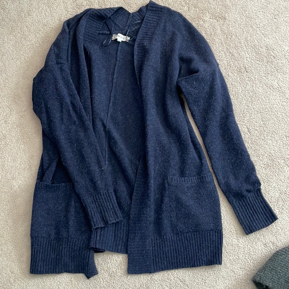 Blue Cardigan